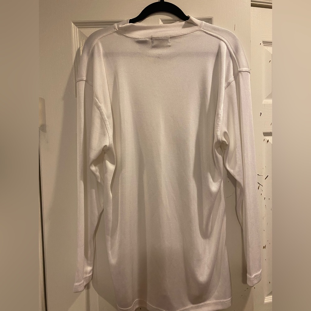 White long sleeve  turtleneck